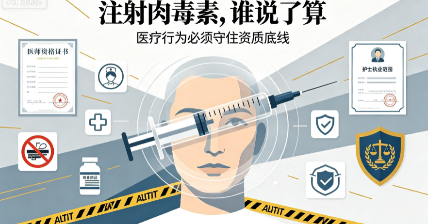医美护士为什么不能注射肉毒素？