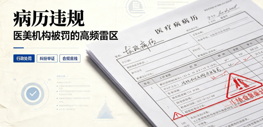 医美机构现状：没有一家机构的病历是完全合规的